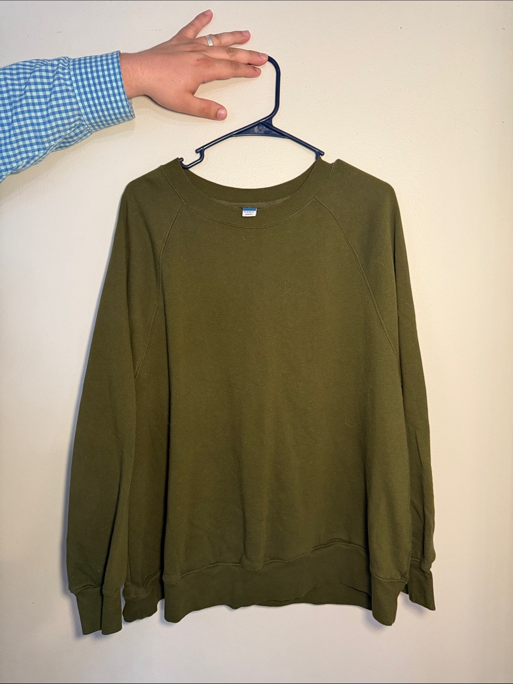 Old Navy Olive Green Crewneck Sweatshirt